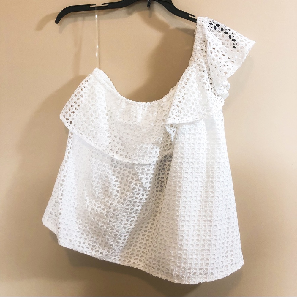 NWT Lauren James one shoulder top - size medium